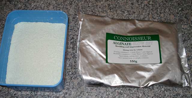 Alginate Powder for Casting Molding Impression